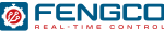 Fengco Logotyp blå röd